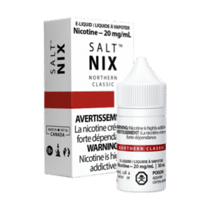 SALT NIX NORTHERN CLASSIC E-JUICE TOBACCO FLAVOURED