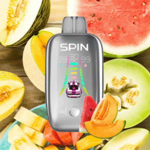 Spin 40K puffs 20mg/nic Watermelon Honeydew Cantaloupe