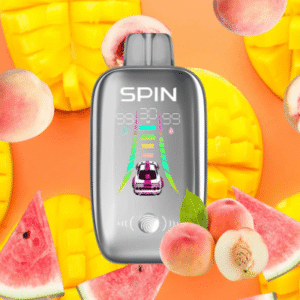 Spin 40k puffs 20mg/nic Peach Mango Watermelon