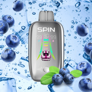Spin 40k puffs 20mg/nic Blue Razz Ice