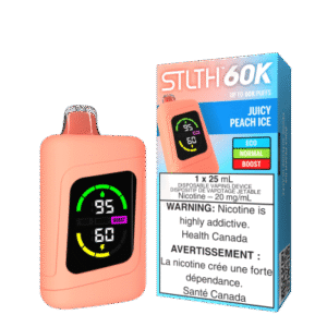 STLTH 60k puffs 20mg/nic Juicy Peach Ice