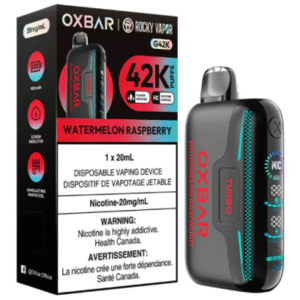 Oxbar 42k puffs 20mg/nic Watermelon Raspberry