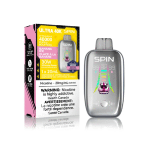 Spin 40k puffs 20mg/nic Banana Ice