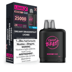 Flavour Beast Xpod 25k puffs Dragonfruit Lychee Iced