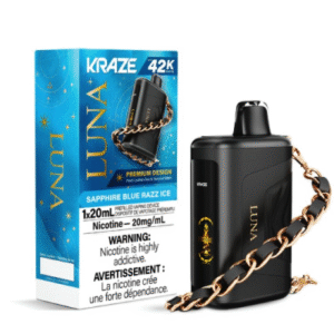 Kraze Luna 42k puffs 20mg/nic Blue Razz Iced