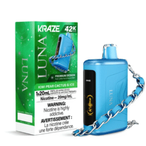 Kraze Luna 42k puffs 20mg/nic Kiwi Pear G Iced