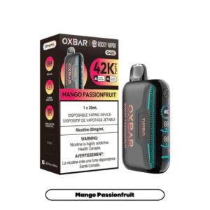 Oxbar 42k puffs 20mg/nic Mango Passionfruit