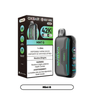 Oxbar 42k puffs 20mg/nic Mint G