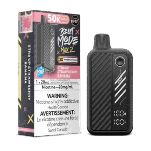 FLAVOUR BEAST 50K STR8 UP STRAWBERRY BANANA