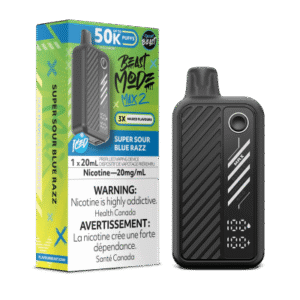 FLAVOUR BEAST 50K SUPER SOUR BLUE RAZZ